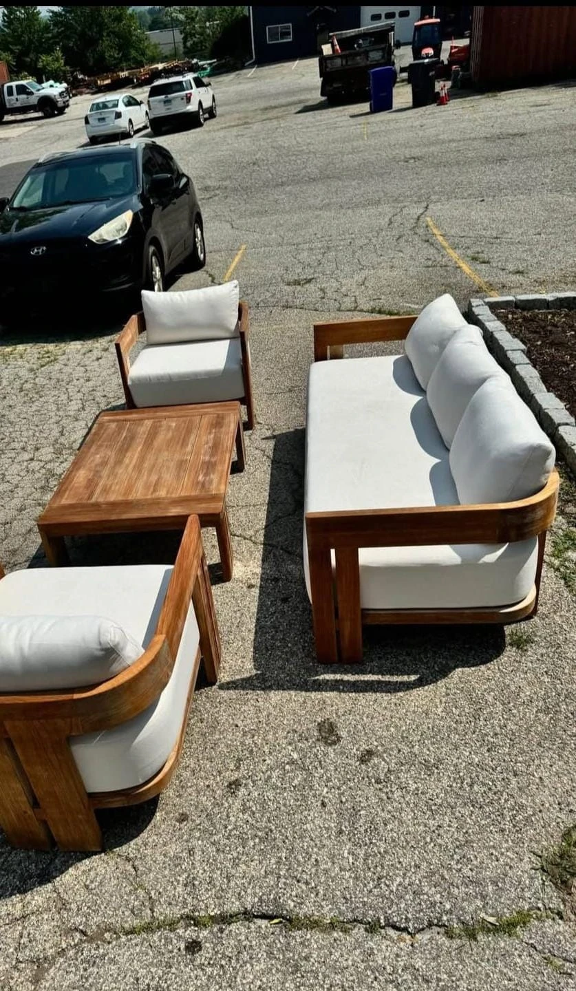 Outdoor Teak Patio Furniture Set - photo 2