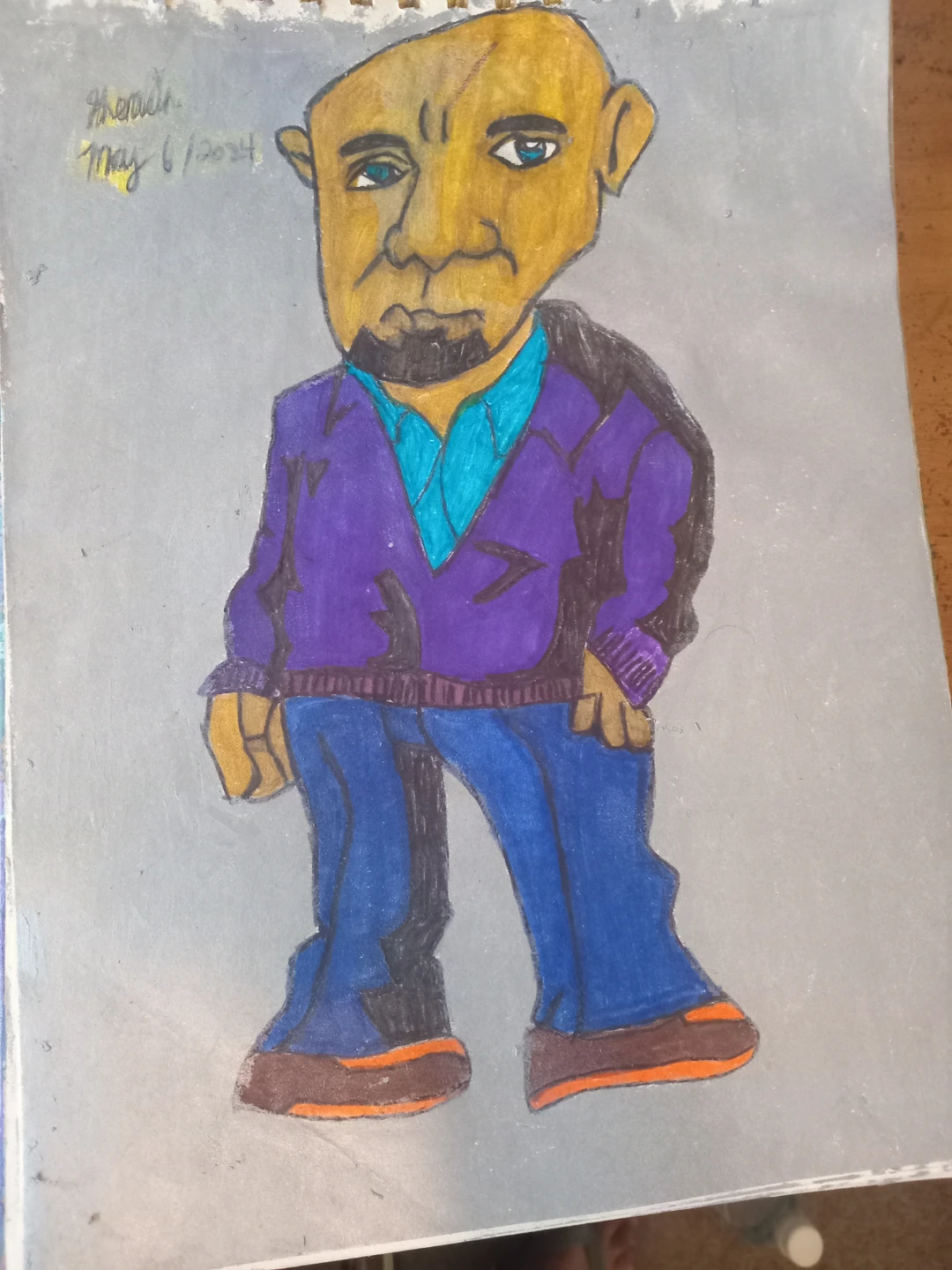 Simpson Character Drawing by Custom Artist Sherwin - photo 4