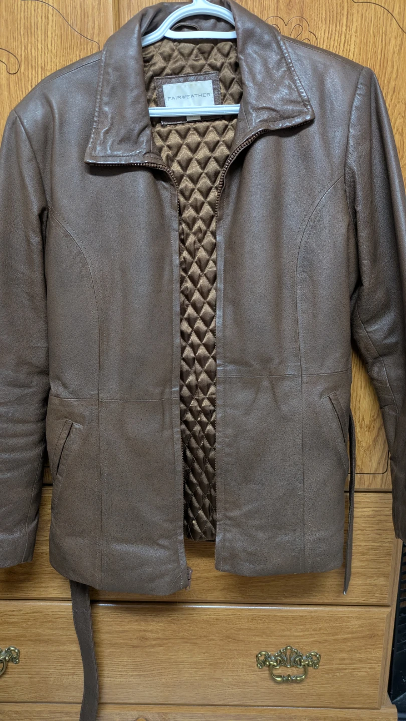 Fairweather Brown Leather Jacket