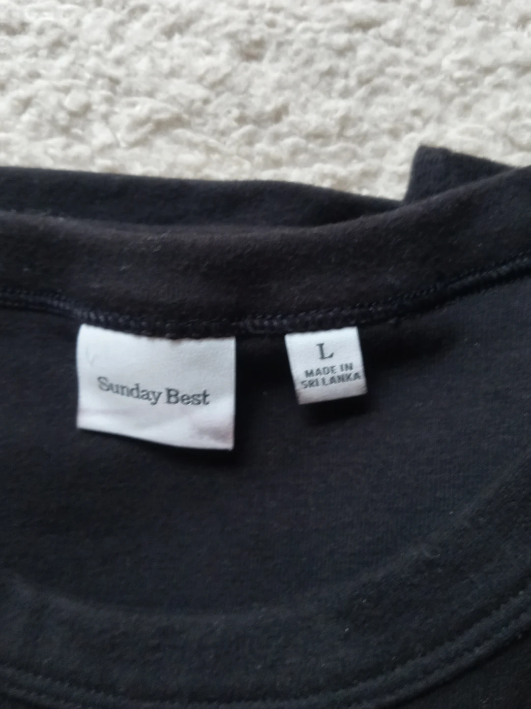 Sunday Best Black T-Shirt - photo 2