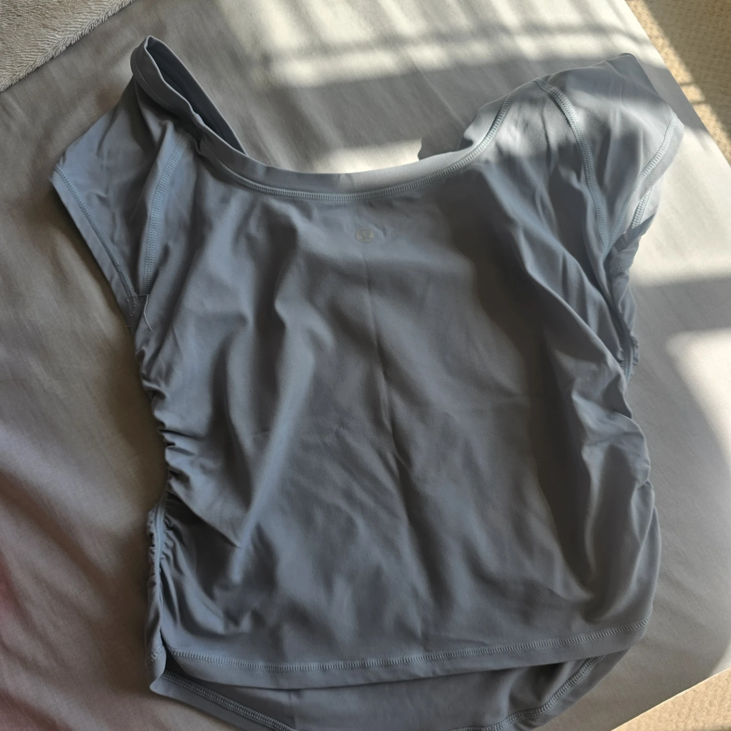 Lululemon Light Blue Athletic Top