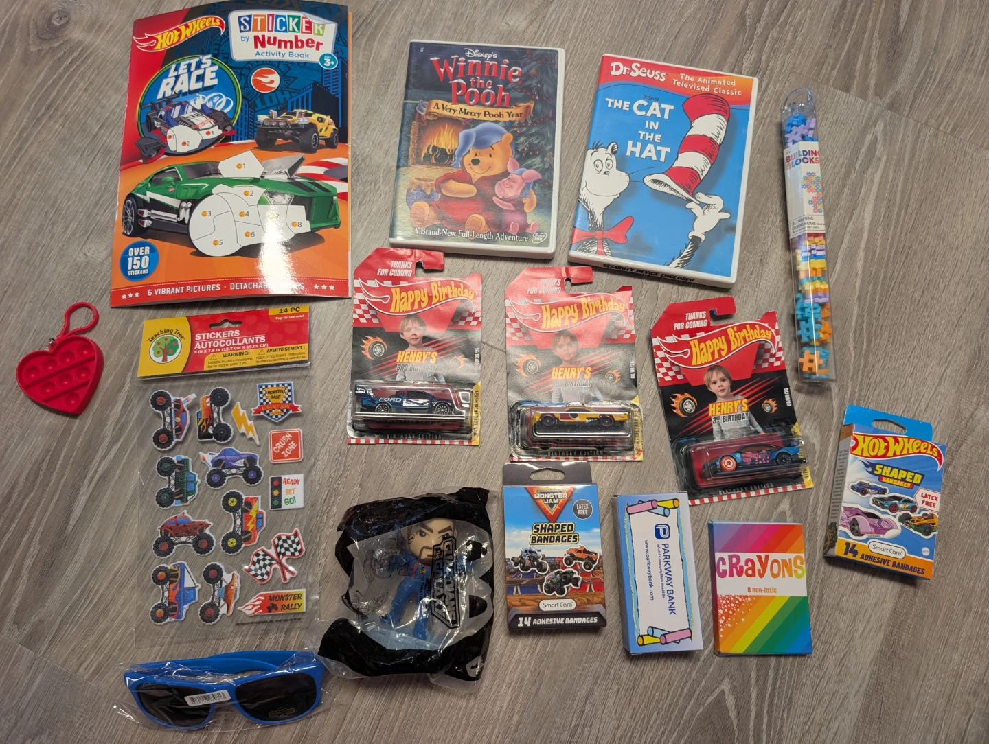 Lot of random small toys