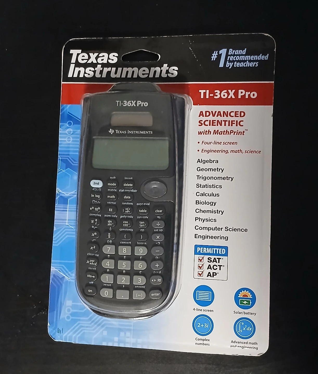 Texas Instruments TI-36X Pro Advanced Scientific Calculator