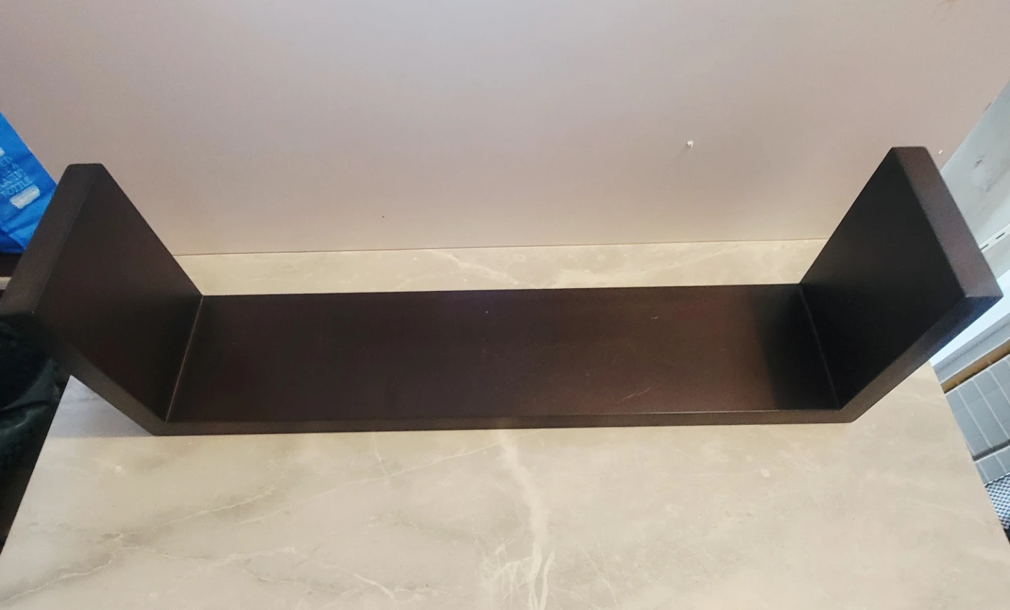 Dark Wood Floating Shelves - photo 2