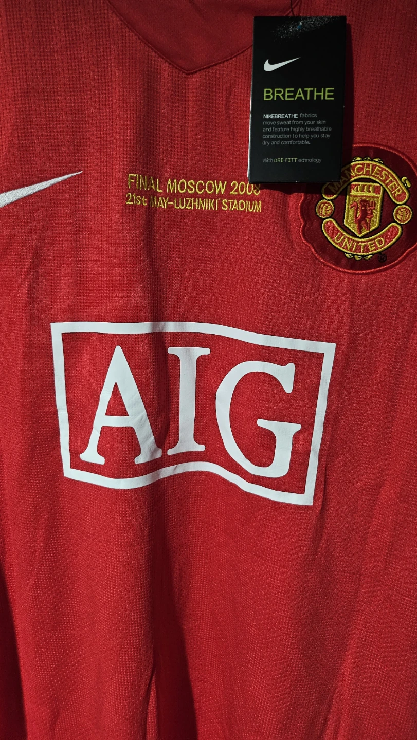 Nike Manchester United Moscow 2008 Jersey 2XL - photo 2