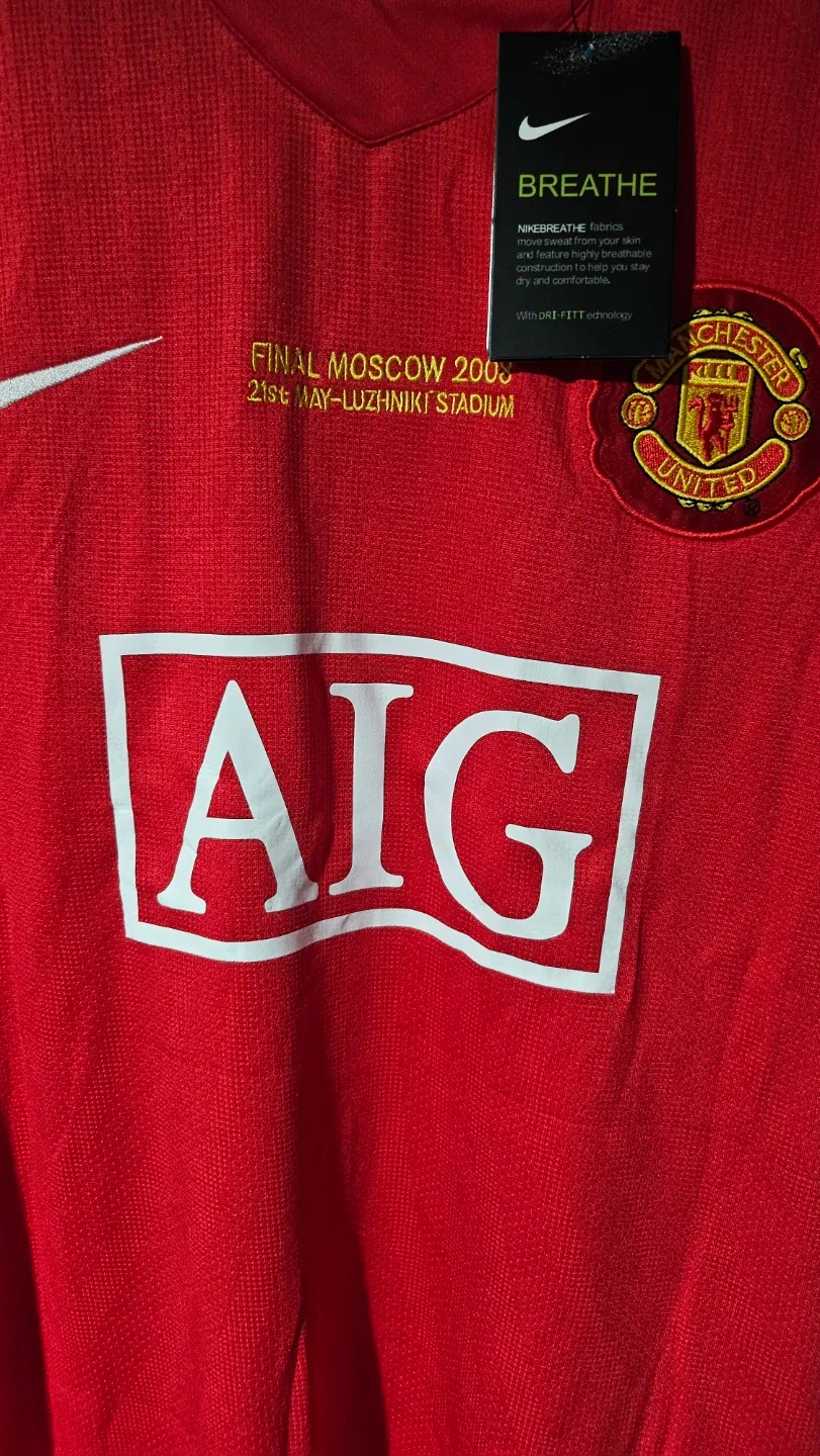Nike Manchester United Moscow 2008 Jersey 2XL - photo 2