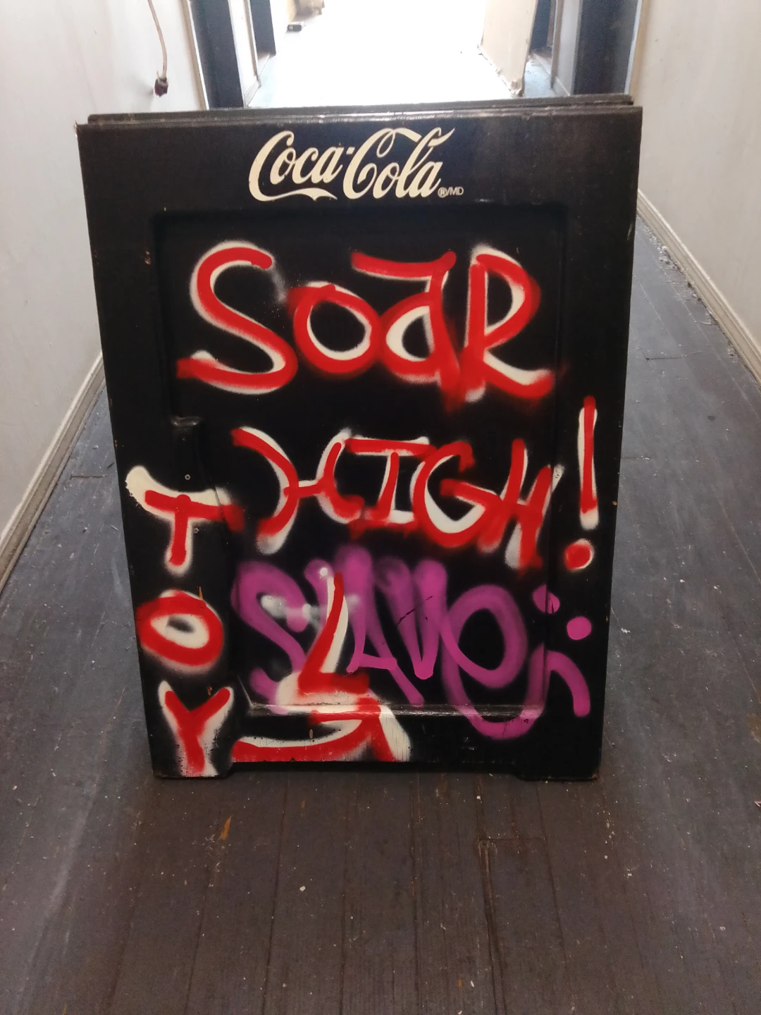 Coca-Cola A-Frame Sandwich Board Sign - photo 2