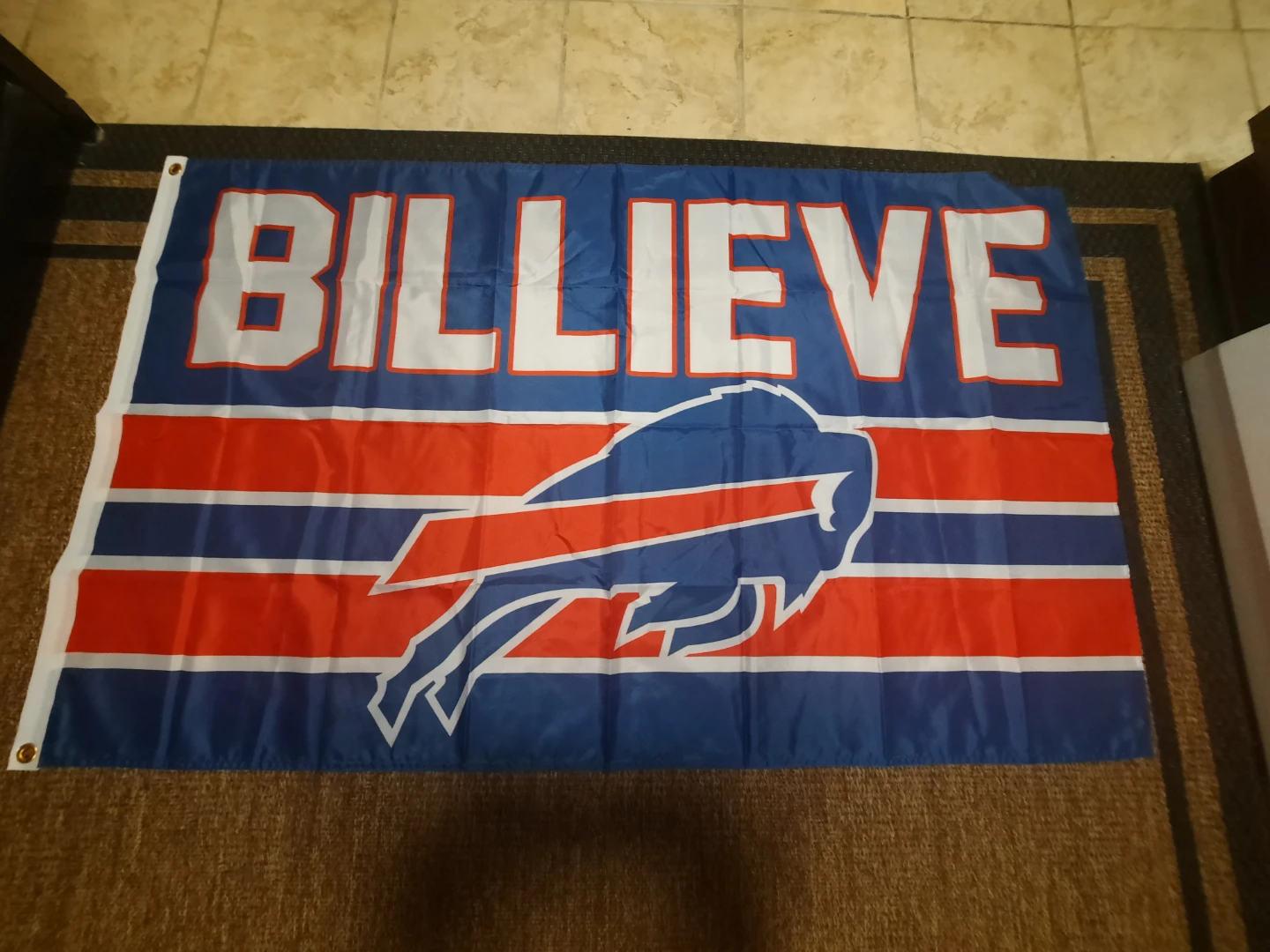 Buffalo Bills "BILLIEVE" Flag