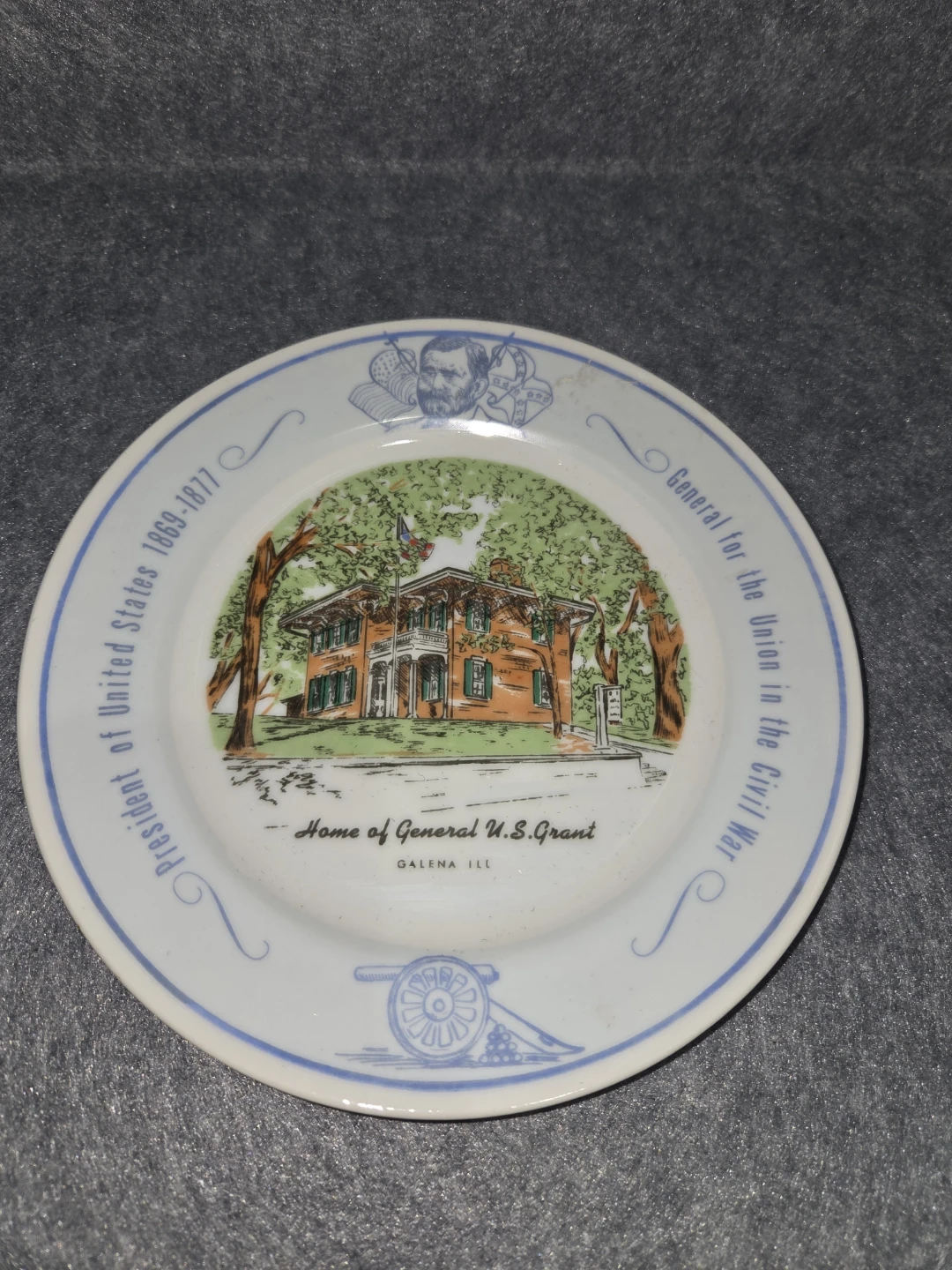 General U.S. Grant Commemorative Collector Plate