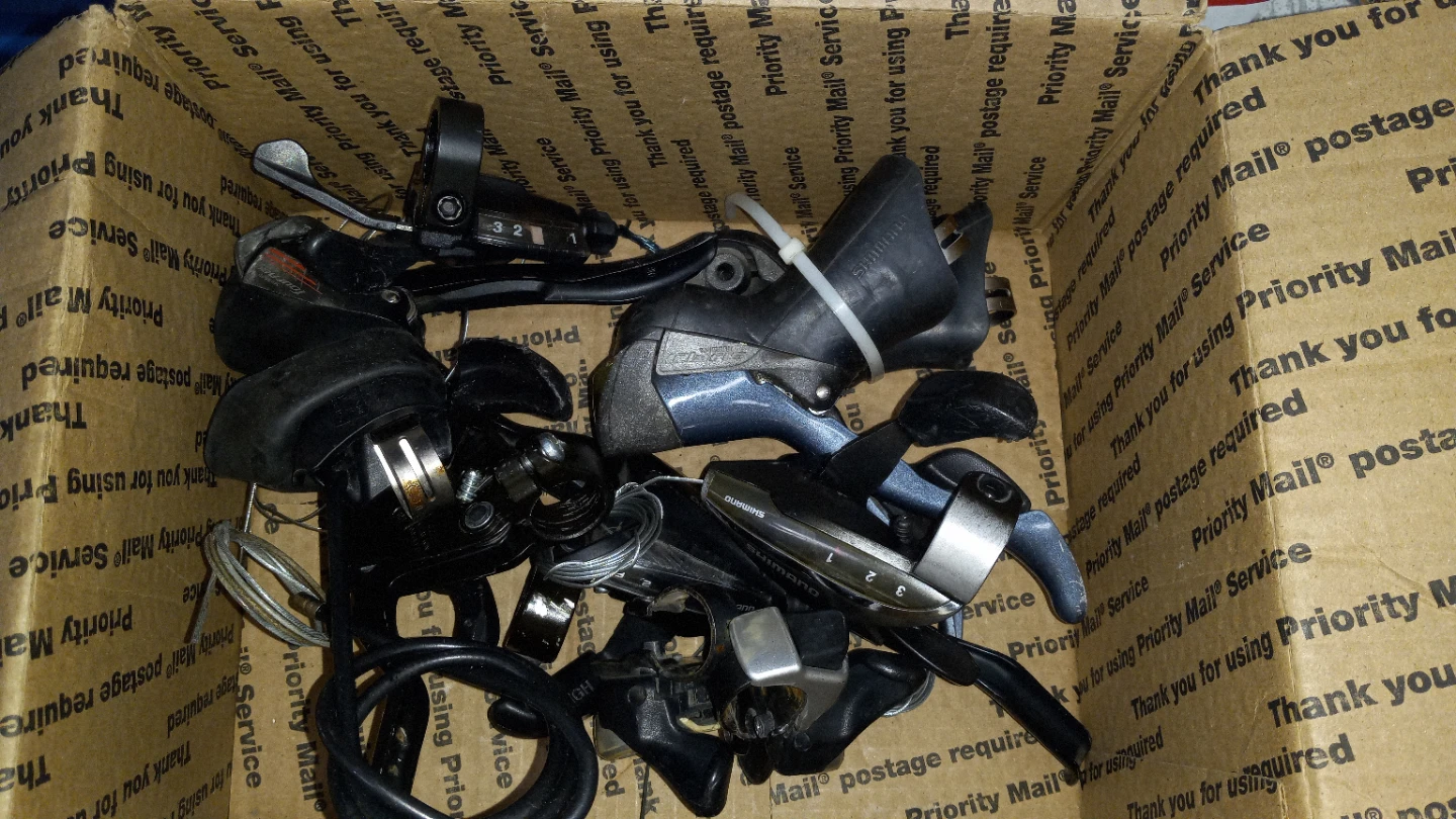 Assorted Bicycle Brake Levers and Shifters