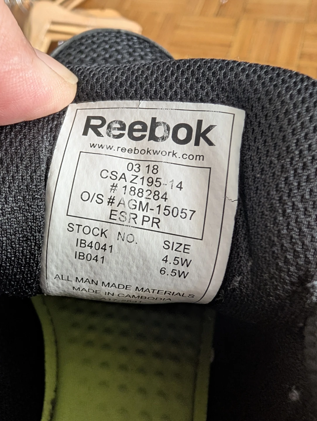 Reebok women's safety shoes - photo 2