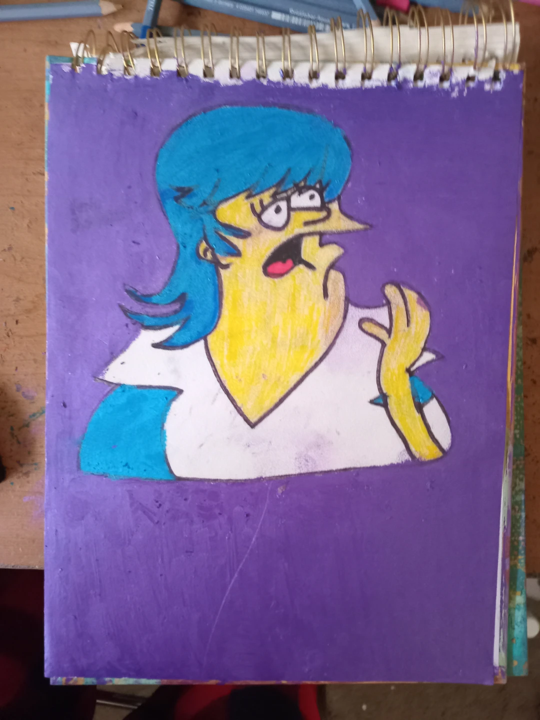 MARGE Simpson Drawing by Sherwin - photo 3