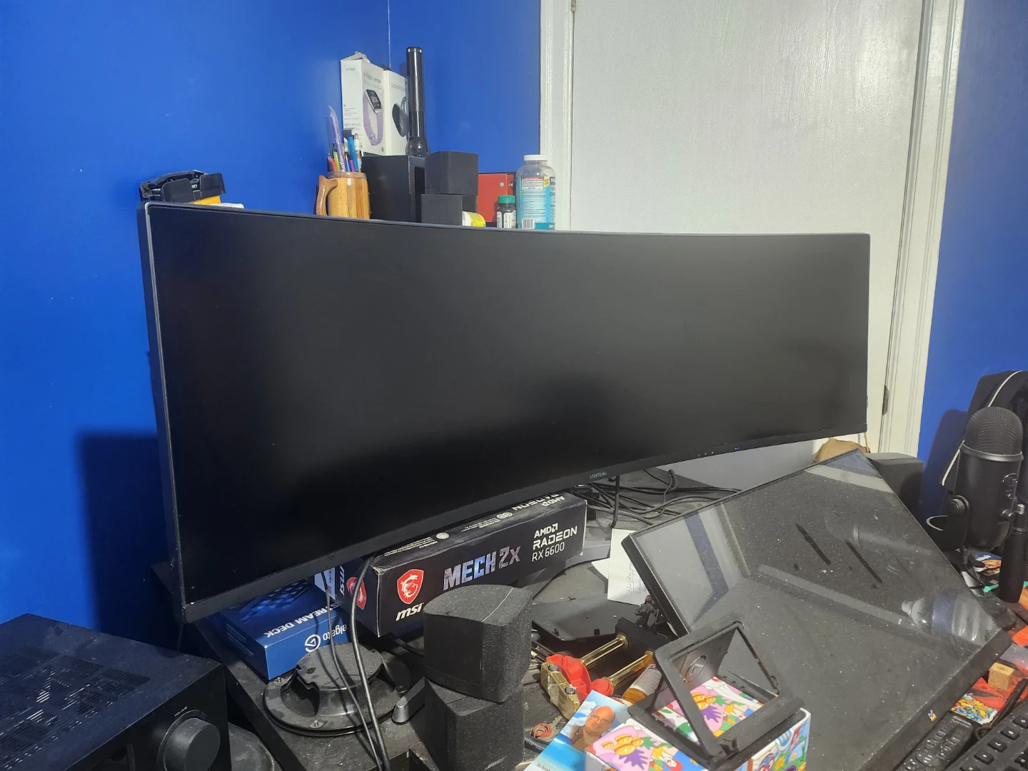 Samsung CHG90 Series 49" Curved Gaming Monitor (LC49HG90DMNXZA)