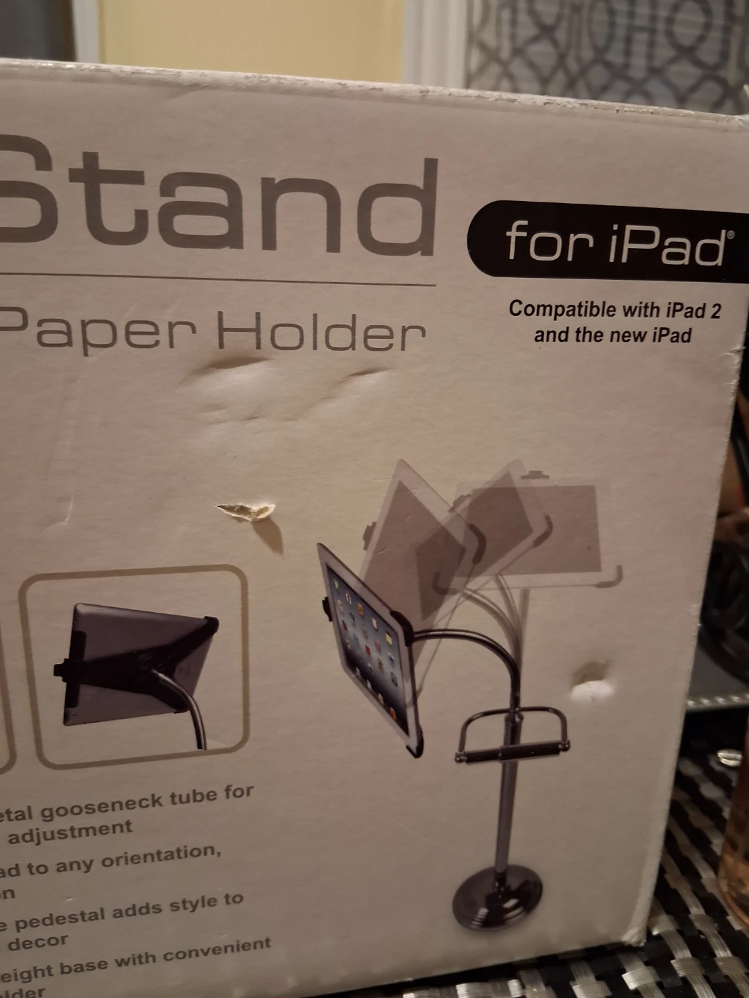 CTA Digital Bathroom Tablet Stand for iPad - photo 4