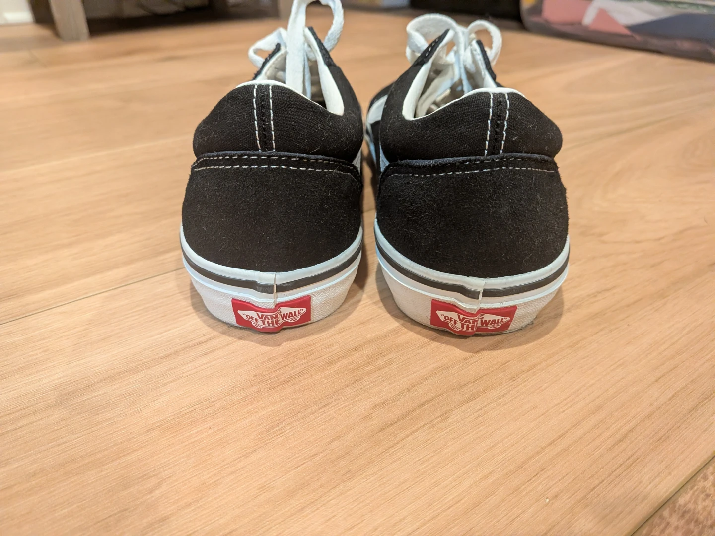 Vans Old Skool Sneakers Black and White Size 7 - photo 2
