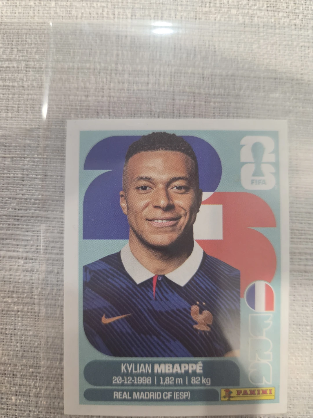 Panini Kylian Mbappe FIFA 2023 Sticker