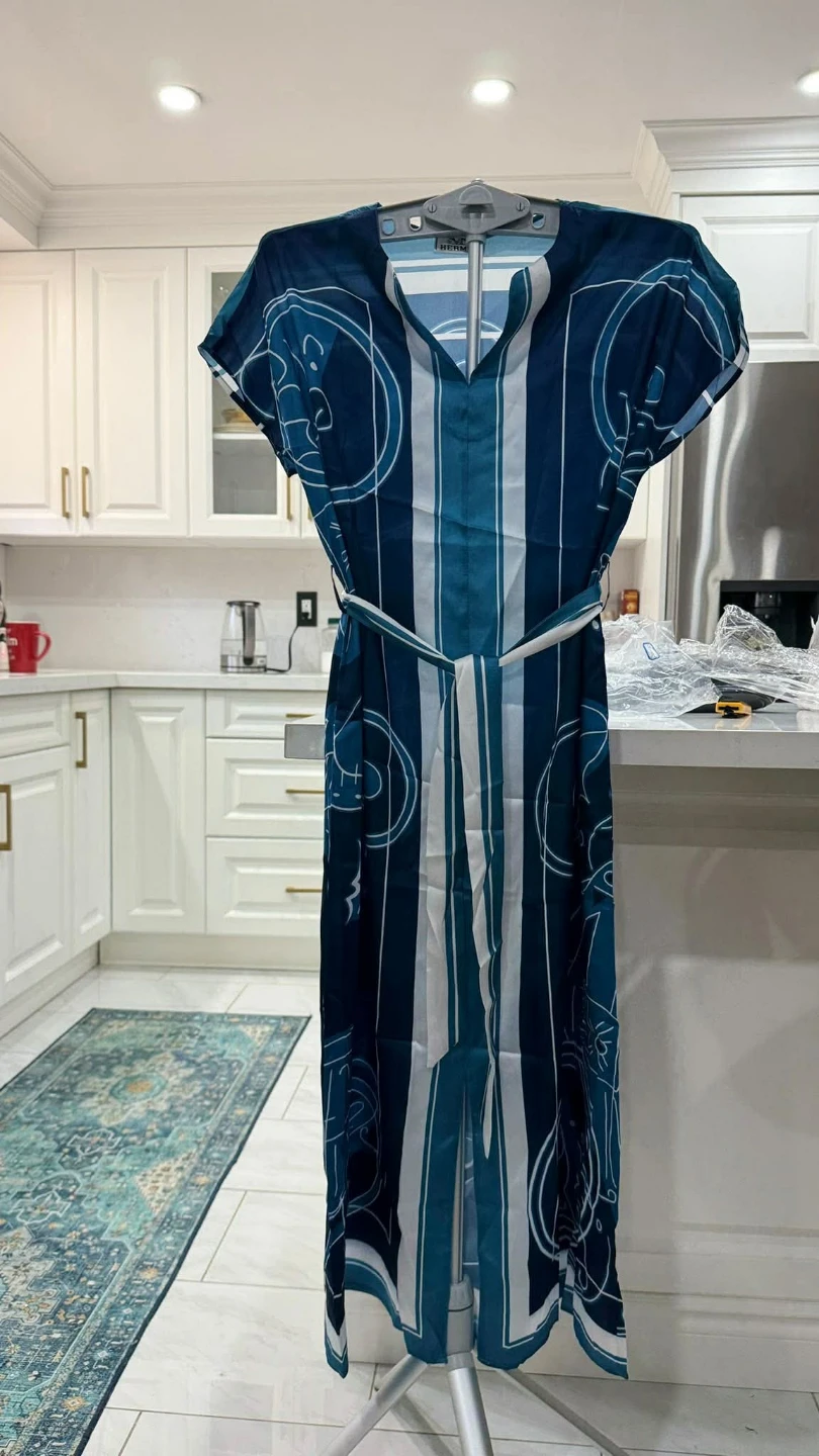 Hermes Silk Kaftan
