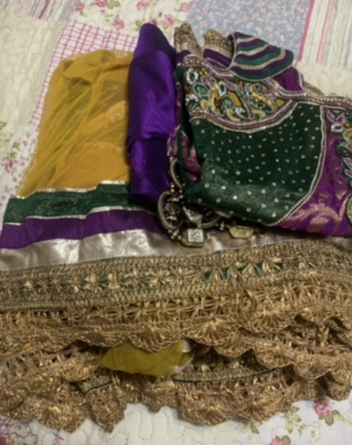 Yellow Anarkali Suit with Heavy Embroidery 🏈 - photo 2
