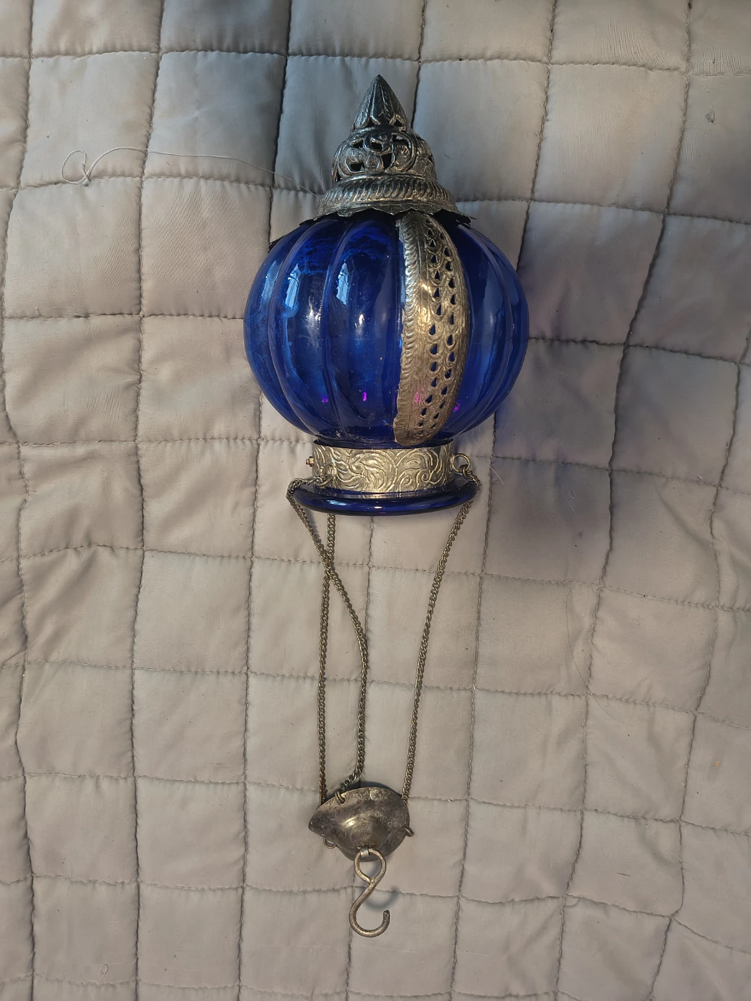Three decorative hanging lanterns - photo 4