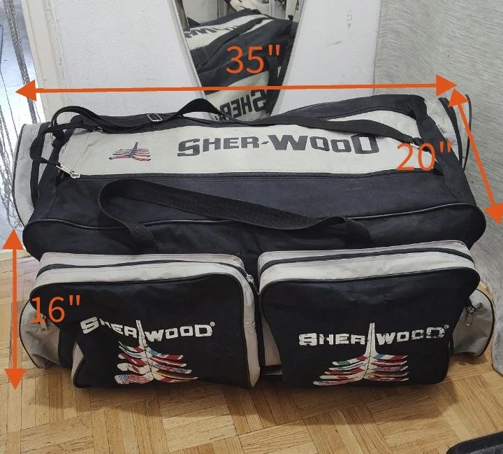 Sherwood 7000 Wheeled Hockey Equipment Bag - 35" x 20" x 16" - photo 2