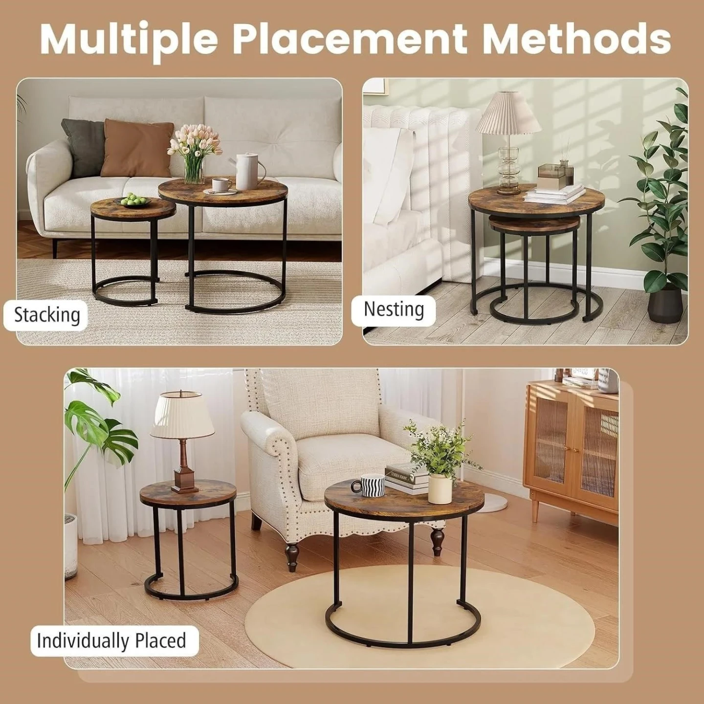 Nesting Coffee Table - photo 3