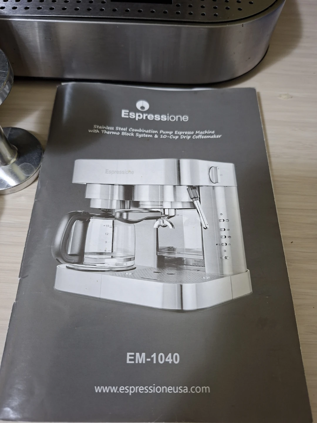 Espressione Combination Espresso & Coffee Maker, 10 Cup capacity - photo 5