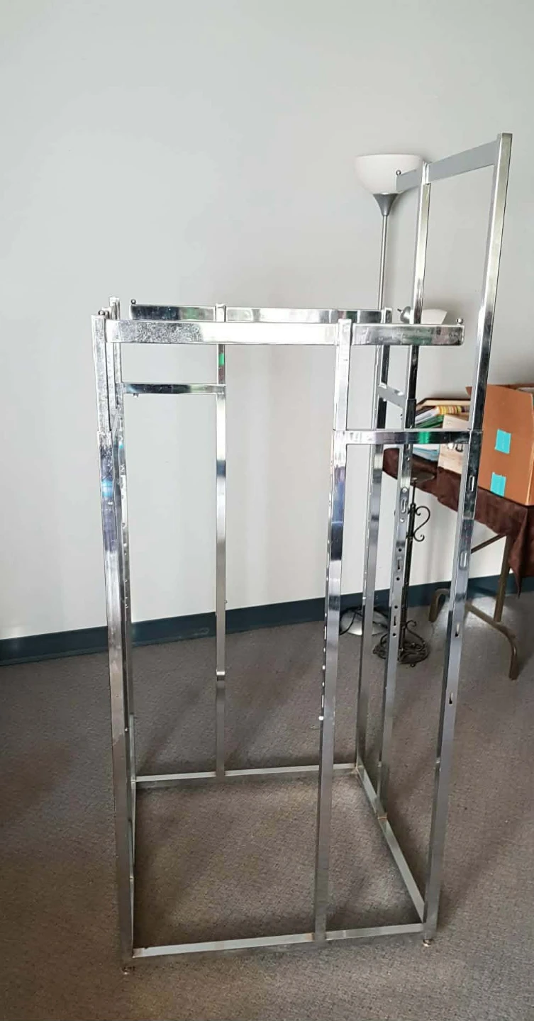 Chrome Retail Display Rack - photo 2