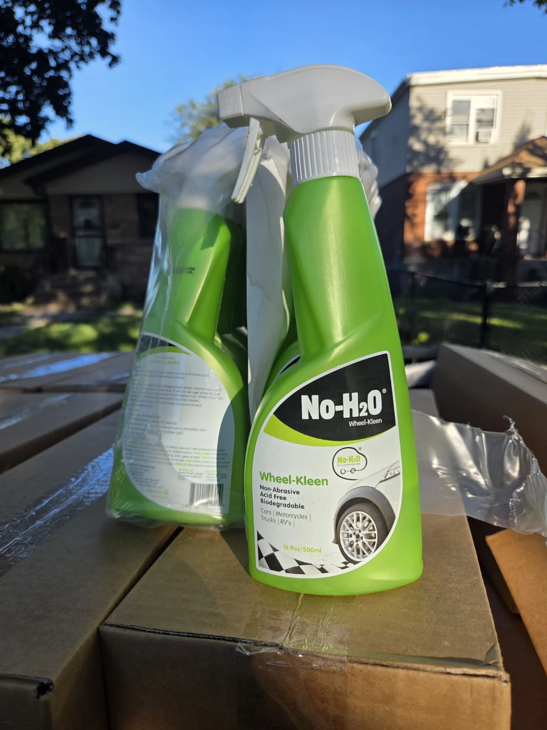 No-H2O Interior Kleen Wipes