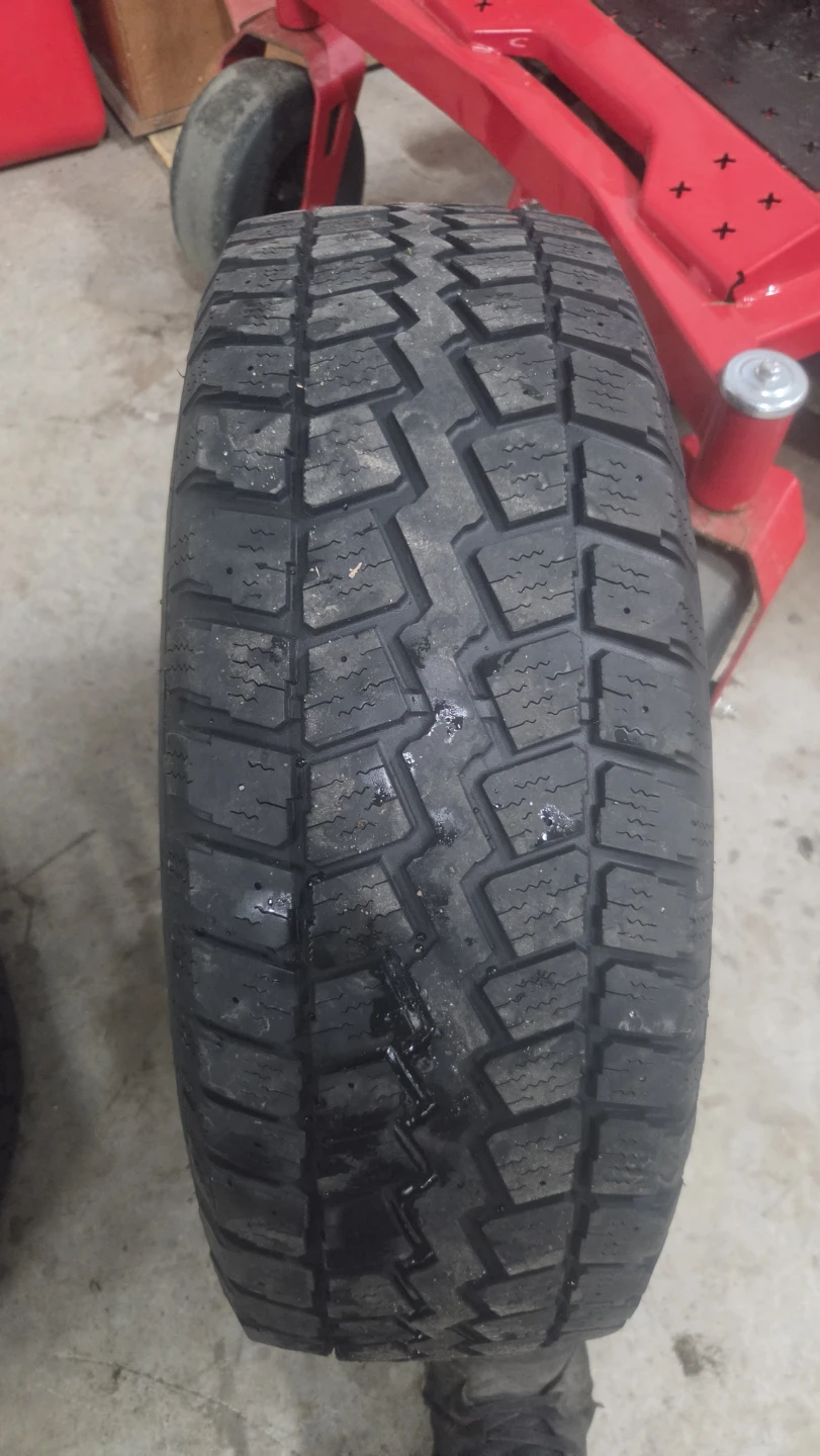 Set of 4 winter tires on steel rims - photo 4