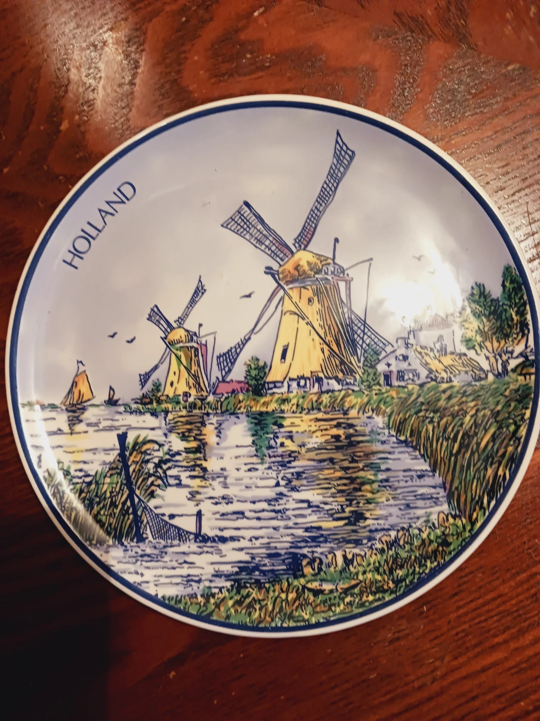 Delft's Holland Handpainted Collectible Plate - photo 3
