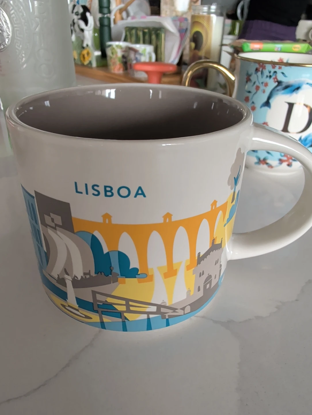 Starbucks Lisboa Ceramic Mug - photo 4