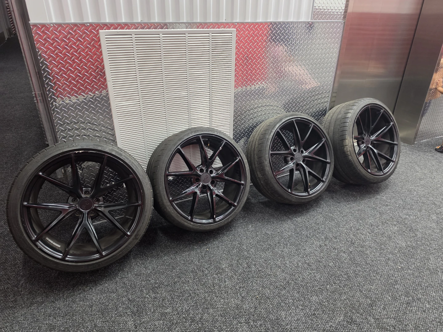 Niche M117 Misano Satin Black Wheels 19x8.5 - photo 4