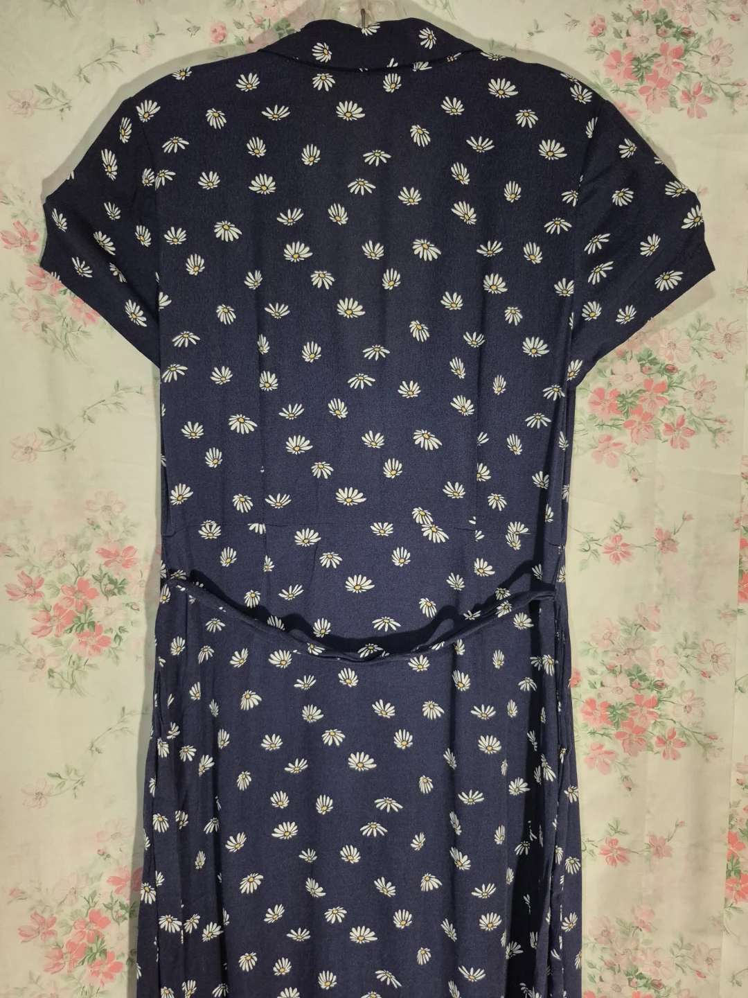 Wilfred Navy Daisy Print Dress XS - photo 2