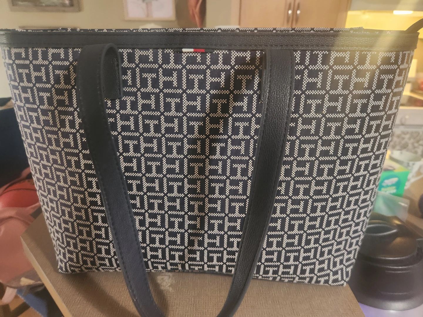 Tommy Hilfiger Monogram Tote Bag
