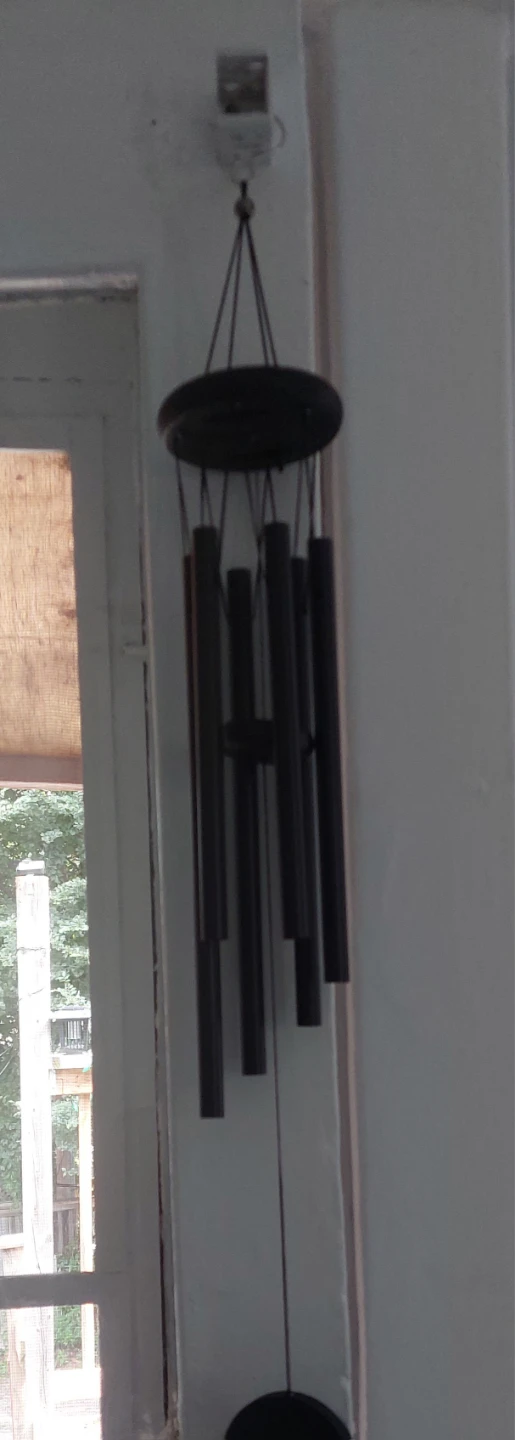Black Metal Wind Chime - photo 3