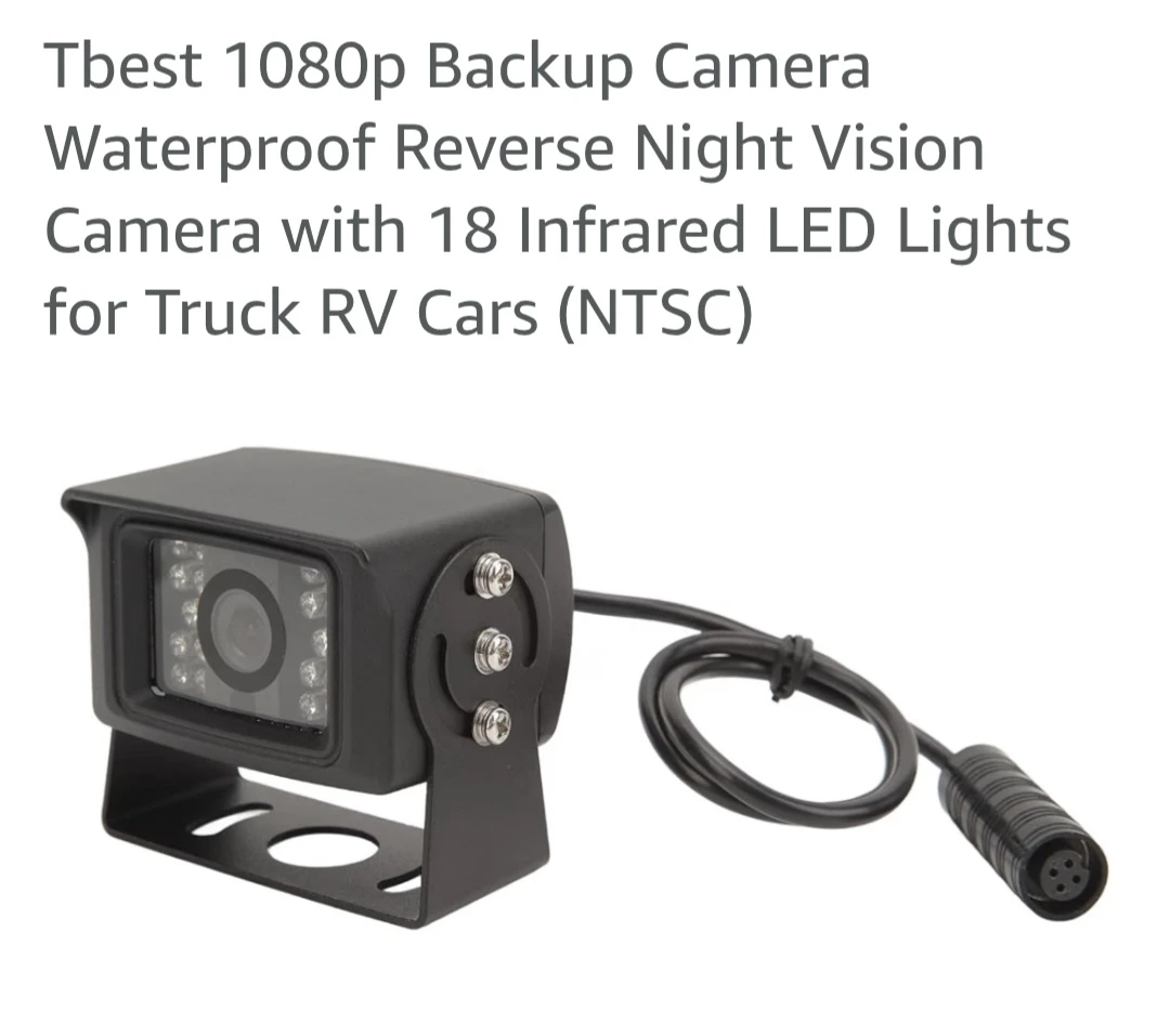 Tbest 1080p Waterproof Backup Camera