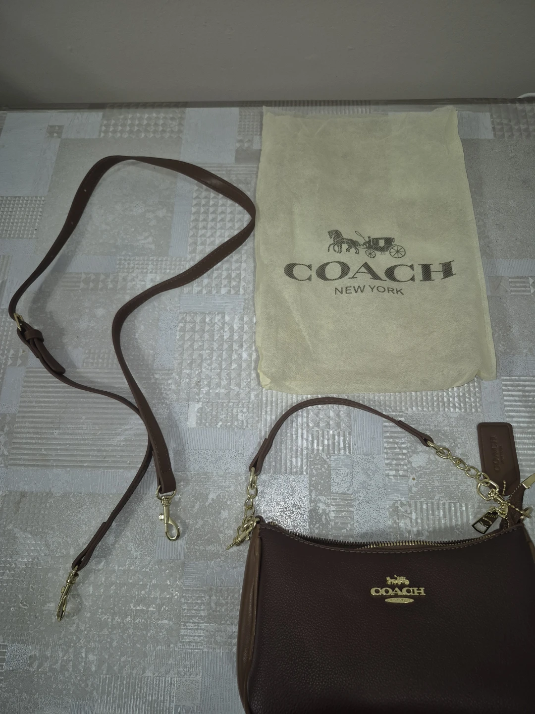 Coach Brown Leather Bag - photo 4