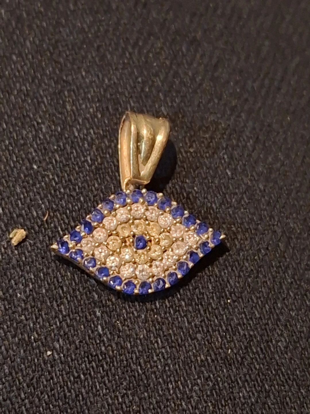Gold Evil Eye Pendant - photo 3