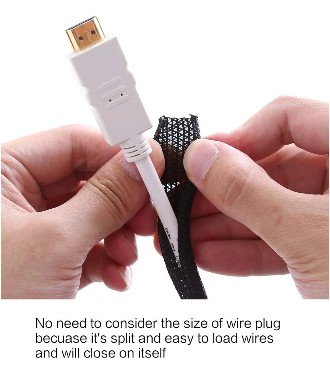 25ft Cord Protector Cable Sleeve - photo 2
