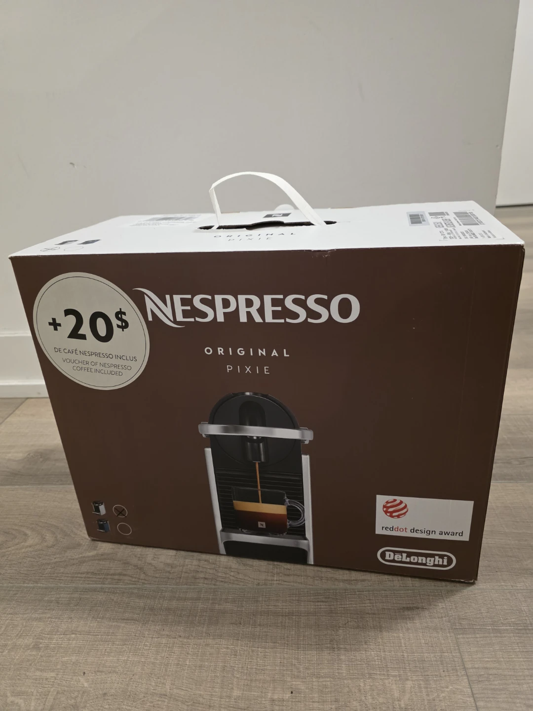 Brand New Nespresso Pixie Espresso Machine