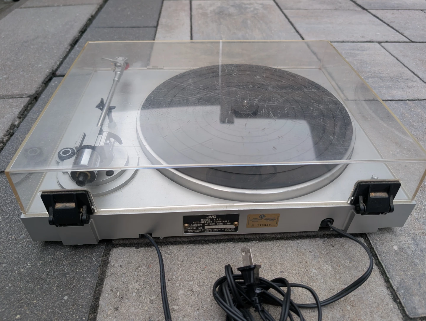 JVC MODEL L-A21 TURNTABLE Tested - photo 5