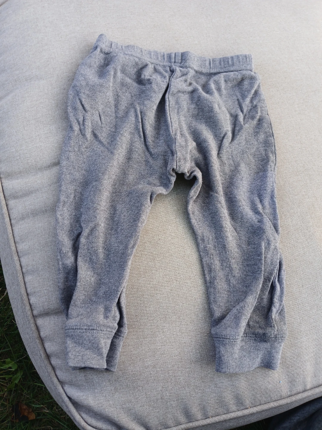 Baby Grey Cotton Sweatpants