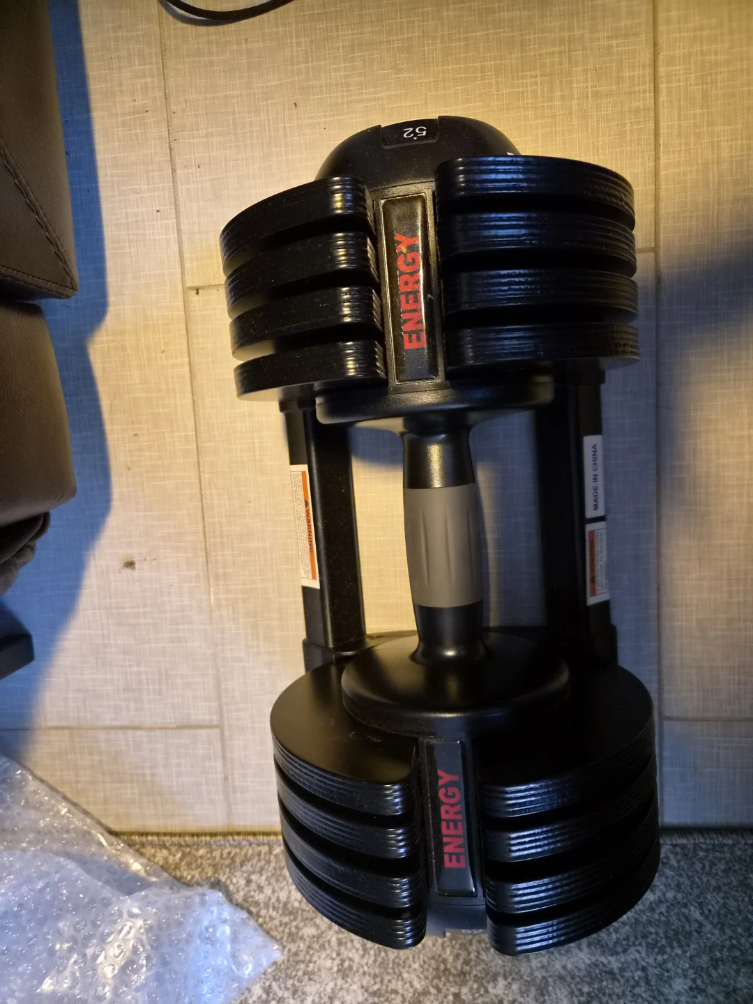 Energy Adjustable Dumbbell 52 lbs - photo 2
