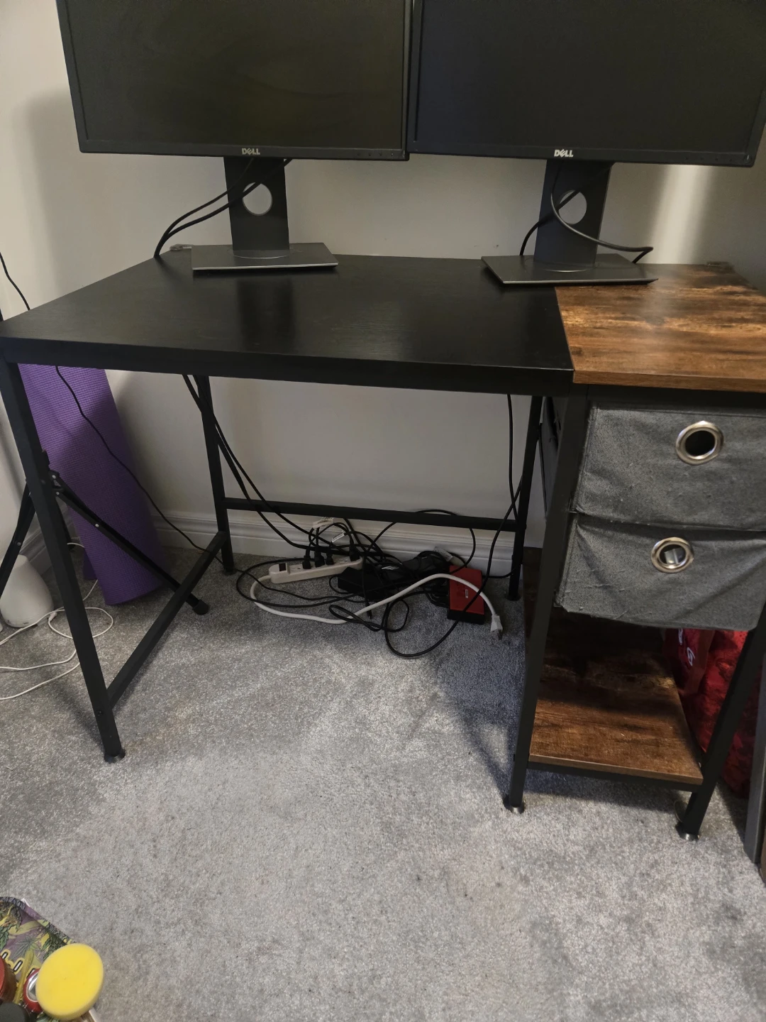 Industrial Style Home Office Desk - photo 3