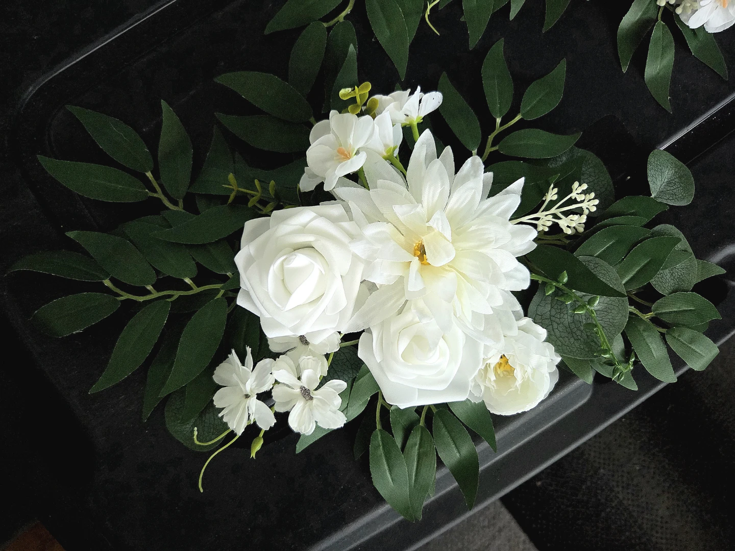 Artificial White Floral Arrangements - photo 3
