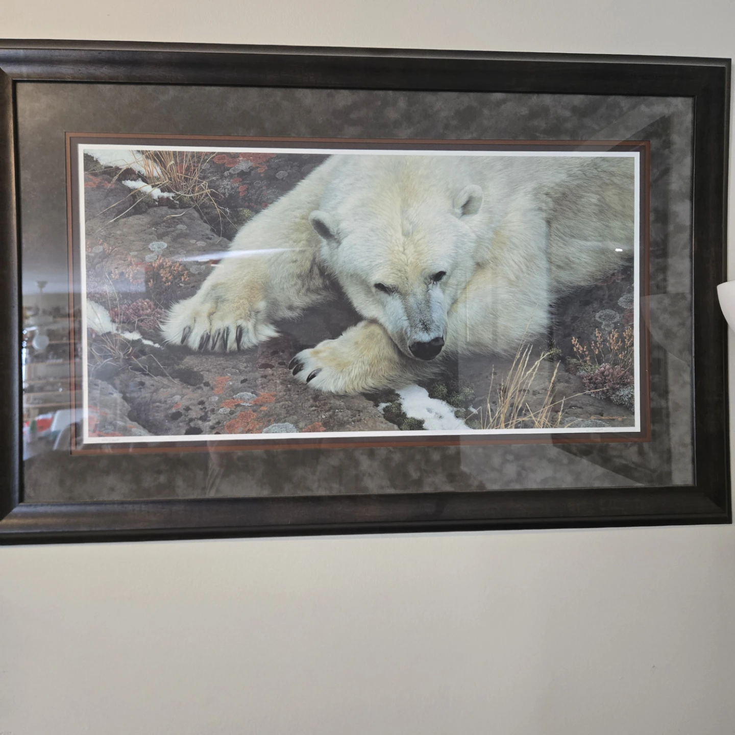 Carl brenders Polar Bear Print
