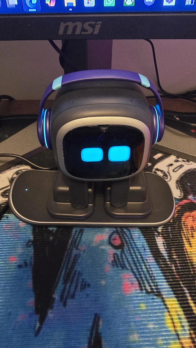 LivingAI EMO AI Desktop Pet Robot