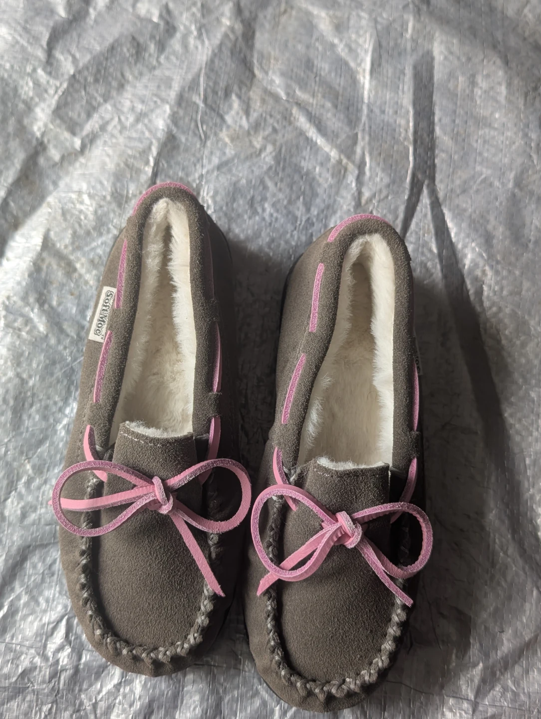 SoftMoc suede moccasins - little kids size 1 - photo 2