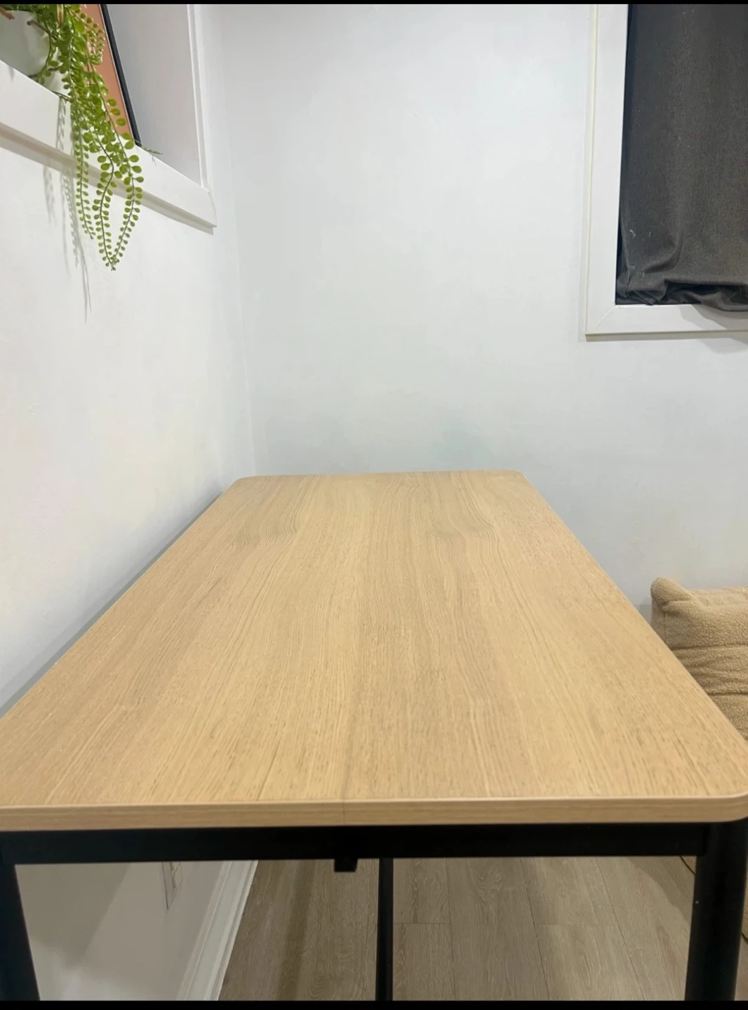 IKEA TOMMARYD Bar-Height Table – Natural Wood & Black - photo 3