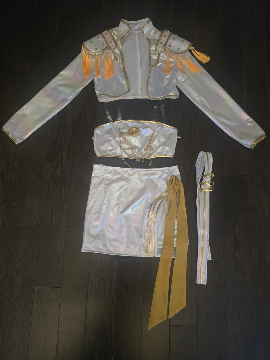 Holographic K-pop demon hunters Costume Set - photo 2